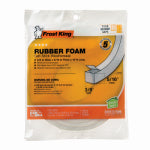 THERMWELL Rubber Foam Weatherseal Tape, 3/8 W x 5/16 In. T x 10 Ft. HARDWARE & FARM SUPPLIES THERMWELL