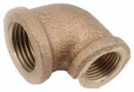ANDERSON METALS CORP Pipe Fitting, Reducing Elbow, 90-Degree, Lead Free Red Brass, 3/4 x 1/2 In. PLUMBING, HEATING & VENTILATION ANDERSON METALS CORP