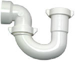 PLUMB SHOP DIV BRASSCRAFT Plastic Wall Drain P Trap PLUMBING, HEATING & VENTILATION PLUMB SHOP DIV BRASSCRAFT