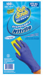 BIG TIME PRODUCTS LLC Disposable Nitrile Gloves, Latex & Powder Free, Blue, One Size, 100-Ct.