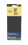 3M COMPANY Assorted Emery Cloth Sandpaper, 3-2/3 x 9 In., 3-Pk.