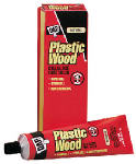 DAP GLOBAL INC Plastic Wood Cellulose Fibre Wood Filler, Natural, 1.875-oz. Tube