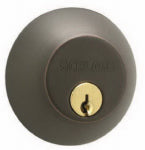 SCHLAGE LOCK CO Double Cylinder Deadbolt Lock, Aged Bronze HARDWARE & FARM SUPPLIES SCHLAGE LOCK CO