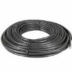 JEM ACCESSORIES, INC. 18 AWG Quad Shield RG6 Coaxial Cable, Black, 100 Ft. ELECTRICAL JEM ACCESSORIES, INC.