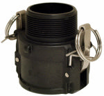 MI CONVEYANCE SOLUTIONS Cam & Groove Coupling, Polypropylene, Part B, 2-In.