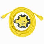 SOUTHWIRE/COLEMAN CABLE Yellow Jacket Outdoor Power Set, 30 Ft. Extension Cord + 5-Outlet Adapter ELECTRICAL SOUTHWIRE/COLEMAN CABLE