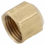 ANDERSON METALS CORP Brass Flare Cap, Lead Free, 3/8 In.