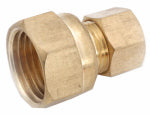 ANDERSON METALS CORP Brass Adapter, 3/8 Female Compression x 1/4 In. Male Compression PLUMBING, HEATING & VENTILATION ANDERSON METALS CORP
