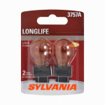 OSRAM SYLVANIA INC 3757A Long Life Miniature Clear Bulb, 3757ALL BP2, 2-Pk. AUTOMOTIVE OSRAM SYLVANIA INC