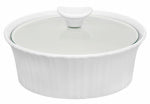 INSTANT BRANDS LLC HOUSEWARES Casserole Dish With Glass Lid, French White III, 1.5-Qt.