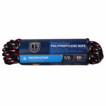 RICHELIEU AMERICA LTD. Polypropylene Rope, Diamond Braided, 1/2 In. x 50 Ft. HARDWARE & FARM SUPPLIES RICHELIEU AMERICA LTD.