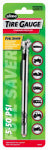 ITW GLOBAL BRANDS Pencil Tire Gauge, 5-50 PSI AUTOMOTIVE ITW GLOBAL BRANDS