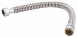 SHARKBITE/CASH ACME Flexible Water Heater Connector, Stainless Steel, 3/4 In. FIP x 18 In. PLUMBING, HEATING & VENTILATION SHARKBITE/CASH ACME