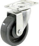 RICHELIEU AMERICA LTD Poly Wheel, Swivel Plate Caster, 4 In. HARDWARE & FARM SUPPLIES RICHELIEU AMERICA LTD