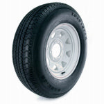 MARTIN WHEEL CO., INC., THE Loadstar Karrier Radial Trailer Tire & 6-Hole Custom Spoke Wheel (5/4.5), 225/75R-15 LRD AUTOMOTIVE MARTIN WHEEL CO., INC., THE