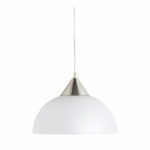 GLOBE ELECTRIC Portable Pendant Light, Frosted Plastic Shade, Dark Bronze, 11-In. ELECTRICAL GLOBE ELECTRIC