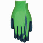 MIDWEST QUALITY GLOVES Youth Gripper Gardening Gloves, Latex Palm