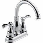 DELTA FAUCET CO Geist 2-Handle Lavatory Faucet, Center-Set, Chrome PLUMBING, HEATING & VENTILATION DELTA FAUCET CO