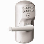 SCHLAGE LOCK CO Satin Chrome Keypad Entry Lockset With Flex Lock HARDWARE & FARM SUPPLIES SCHLAGE LOCK CO