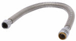 SHARKBITE/CASH ACME Flexible Water Heater Connector, Stainless Steel, 3/4 In. FIP x 24 In. PLUMBING, HEATING & VENTILATION SHARKBITE/CASH ACME