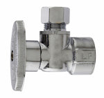 PLUMB SHOP DIV BRASSCRAFT Angle Supply Stop Valve, 1/4 Turn, 1/2 FIP x 3/8-In. OD PLUMBING, HEATING & VENTILATION PLUMB SHOP DIV BRASSCRAFT