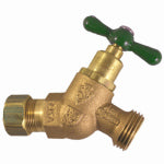 ARROWHEAD BRASS & PLUMBING No-Kink Hose Bibb With Vacuum Breaker, Lead-Free, 1/2 Copper Compression x 3/4 In. Hose Thread PLUMBING, HEATING & VENTILATION ARROWHEAD BRASS & PLUMBING