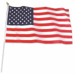 ANNIN FLAGMAKERS U.S. Flag Kit, Poly/Cotton, 3 x 5 Ft. OUTDOOR LIVING & POWER EQUIPMENT ANNIN FLAGMAKERS