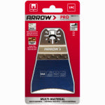 ARROW FASTENER CO Oscillating Tool BiM Blade for Plastic, PEX, PVC, Wood, 2-9/16 In. TOOLS ARROW FASTENER CO