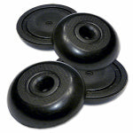 RICHELIEU AMERICA LTD Non-Skid Pads, Black, Round, 1-1/8-In., 4-Pk. HARDWARE & FARM SUPPLIES RICHELIEU AMERICA LTD