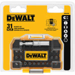 DEWALT ACCESSORIES 31-Pc. Standard Security Driving Bit Set, 1 In. TOOLS DEWALT ACCESSORIES