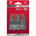 ARROW FASTENER CO Oscillating Tool Scraper Blade, Rigid & Flexible Blade 2-Pk. TOOLS ARROW FASTENER CO