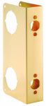 BELWITH PRODUCTS LLC Door Reinforcer, Polished Brass HARDWARE & FARM SUPPLIES BELWITH PRODUCTS LLC