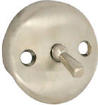 DANCO COMPANY Tub Overflow Plate With Trip Lever, Brushed Nickel PLUMBING, HEATING & VENTILATION DANCO COMPANY