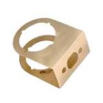 BELWITH PRODUCTS LLC Brass Door Reinforcer, 3 x 1-3/4 In. Thick HARDWARE & FARM SUPPLIES BELWITH PRODUCTS LLC