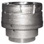 DURAVENT Pellet Stove Vent Pipe Adapter, 3 to 4 In. PLUMBING, HEATING & VENTILATION DURAVENT