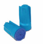 ECM INDUSTRIES LLC Wire Connector, Waterproof, Safety Sealed, 600-1000V, Aqua Blue/Dark Blue, 15-Pk.