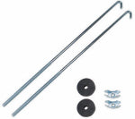 URIAH PRODUCTS Battery Hold Down, Universal J-Style, 10.25-In. AUTOMOTIVE URIAH PRODUCTS