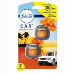 PROCTER & GAMBLE Car Air Freshener, Vent Clip, Hawaiian Aloha, .13 oz., 2-Pk.