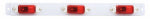 URIAH PRODUCTS Trailer Identification Bar, Red, 3-Light