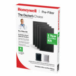 KAZ USA Pre-Cut Carbon Pre-Filter for Air Purifiers HPA5100 & HPA100, 4-Pk. APPLIANCES & ELECTRONICS KAZ USA