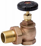 B&K LLC Radiator Steam Valve, Bronze, 1 In. PLUMBING, HEATING & VENTILATION B&K LLC