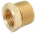 ANDERSON METALS CORP Pipe Fittings, Brass Hex Bushing, Lead Free, 1/2 x 3/8 In. PLUMBING, HEATING & VENTILATION ANDERSON METALS CORP