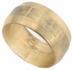 ANDERSON METALS CORP Brass Compression Sleeve, Lead Free, 1/8 In. PLUMBING, HEATING & VENTILATION ANDERSON METALS CORP