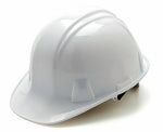 PYRAMEX SAFETY PRODUCTS LLC Hard Hat, Cap Style, Pin Lock, White