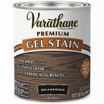 VARATHANE Varathane 358173 Gel Stain, Briar Smoke, Liquid, 1 qt PAINT VARATHANE