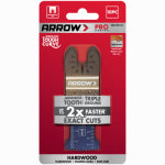 ARROW FASTENER CO Fast Cut Oscillating Tool Wood Blades, 1-1/4 In., 10-Pk. TOOLS ARROW FASTENER CO