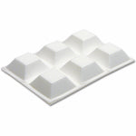RICHELIEU AMERICA LTD Vinyl Bumpers, Self-Adhesive, White, Square, 3/4-In., 6-Pk. HARDWARE & FARM SUPPLIES RICHELIEU AMERICA LTD
