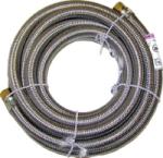 HOMEWERKS WORLDWIDE LLC Stainless-Steel Ice Maker Connector, 1/4 x 1/4 x 120 In. PLUMBING, HEATING & VENTILATION HOMEWERKS WORLDWIDE LLC