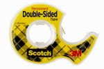 3M COMPANY Double-Faced Transparent Tape, 1/2 x 250 In. PAINT 3M COMPANY
