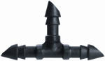 ORBIT IRRIGATION PRODUCTS LLC Drip Irrigation Barb Tee, 1/4-In., 25-Pk.